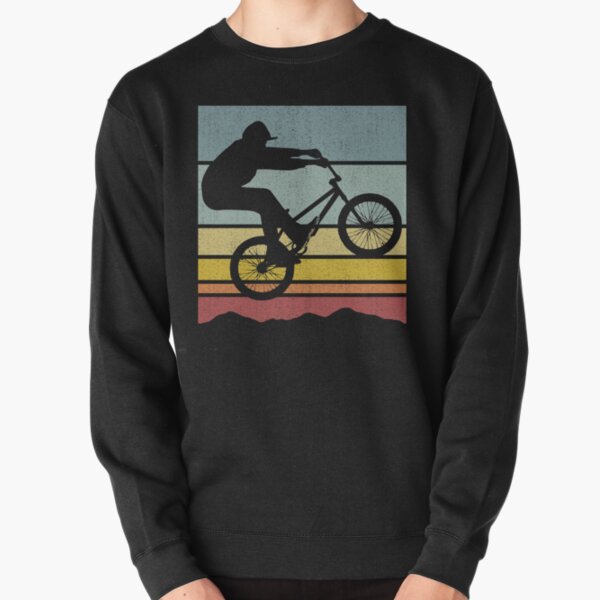 RAD Racing Retro Vintage 80S BMX Biking Pullover Hoodie