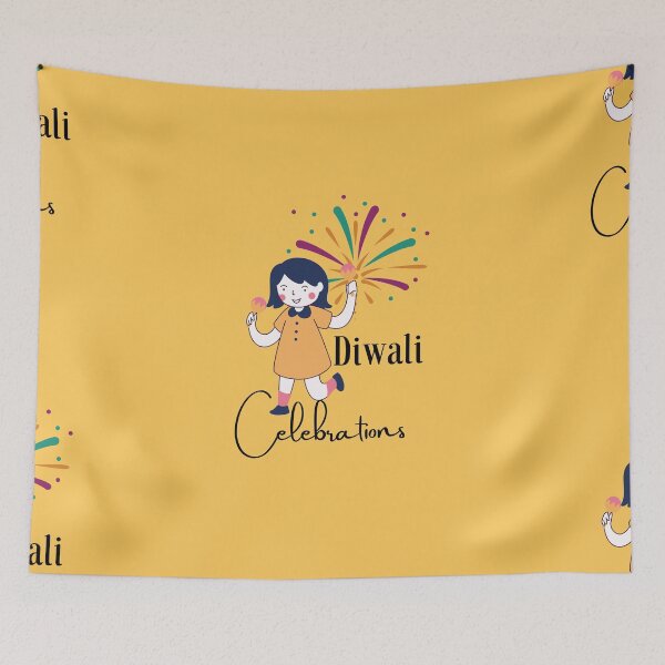 Item preview, Kid celebrating Diwali designed and sold by GlobalHunt.