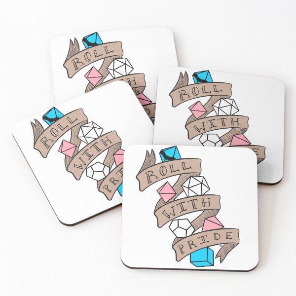 Item preview, Roll With Pride- Trans designed and sold by AstralAbraxas.