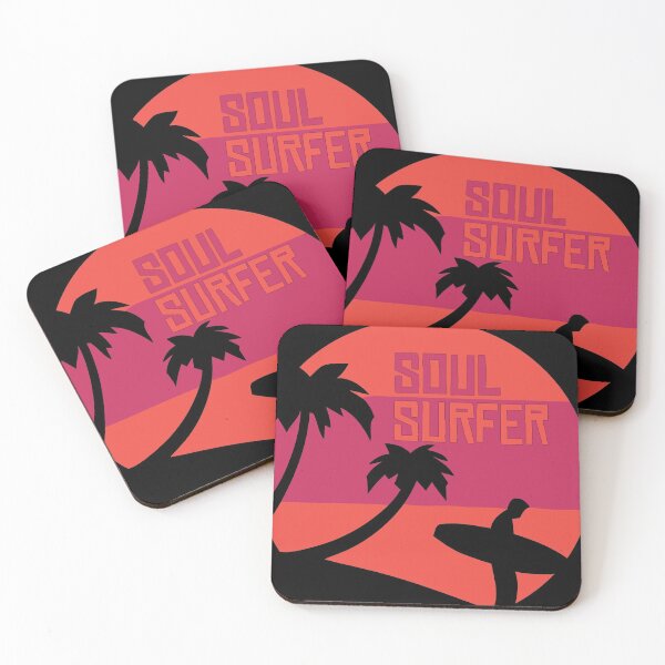 Item preview, Soul Surfer with Palm Trees designed and sold by 9ine9.
