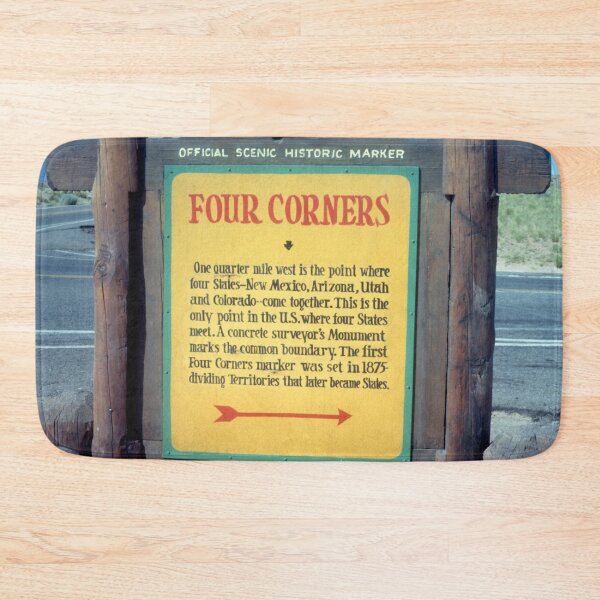 Item preview, Four Corners Sign designed and sold by Wernher Krutein.