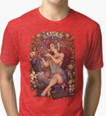 Gamer girl Nouveau Tri-blend T-Shirt