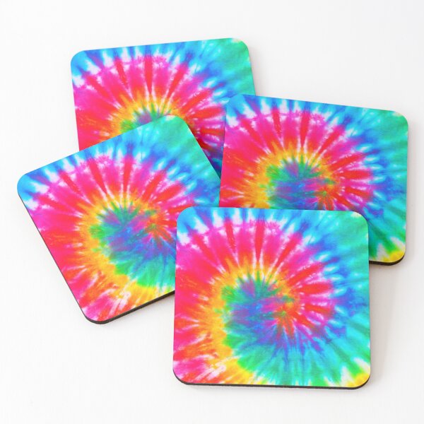 Item preview, Pretty Spiral Neon Tie Dye Pattern designed and sold by MixedBagMerch.