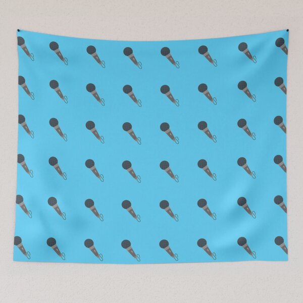 Item preview, Microphone Mic Pattern designed and sold by TheGreekGuy.