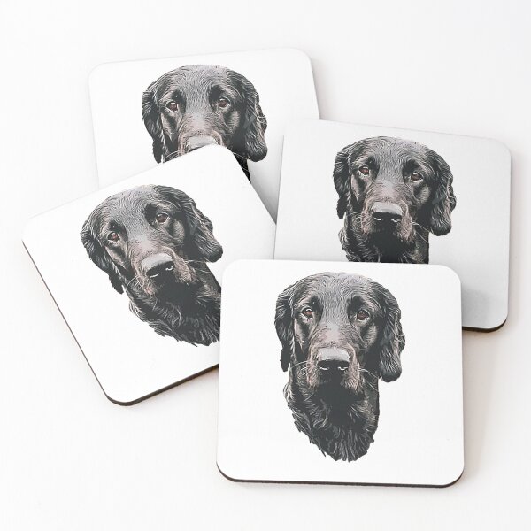 Item preview, Flat Coated Retriever - Stunning Dog! designed and sold by Elarex.