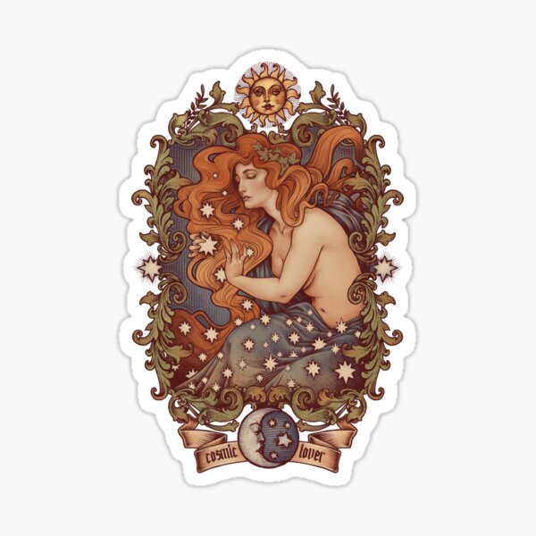 COSMIC LOVER - Color version Sticker