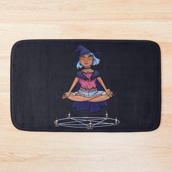 Item preview, Meditating Witch designed and sold by OwlishArts.