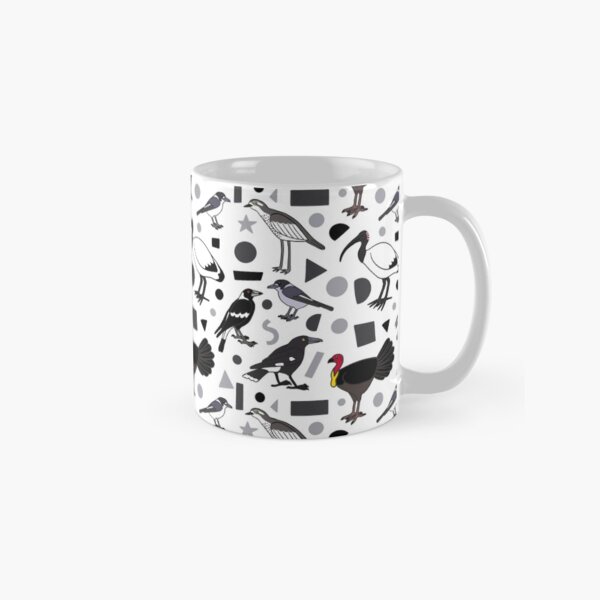 Item preview, Monochrome Birds of Brisbane designed and sold by JesseIrwinArt.