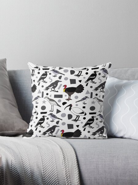 Item preview, Monochrome Birds of Brisbane designed and sold by JesseIrwinArt.