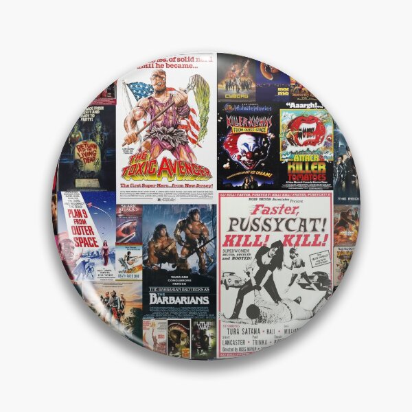 Item preview, 100 Best B-Movies of All Time Collage designed and sold by FilmFit.