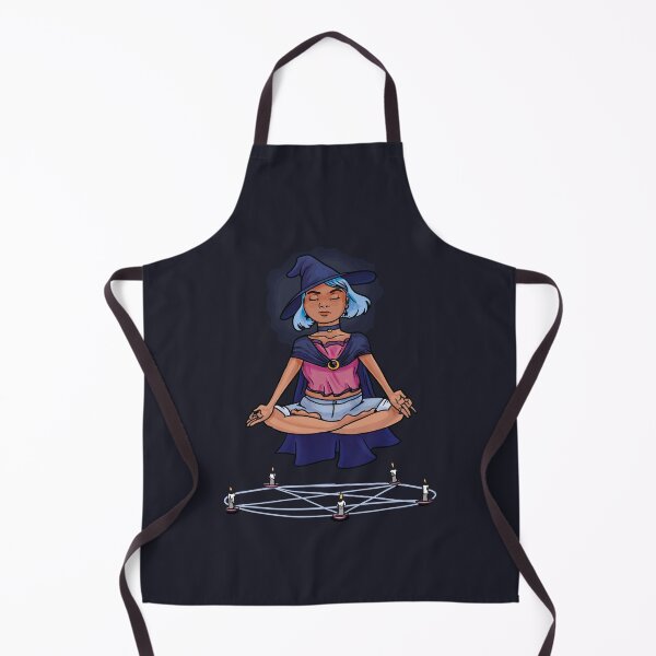 Item preview, Meditating Witch designed and sold by OwlishArts.