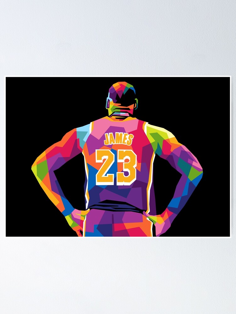 Custom Lebron James Colorful Pop Art ,lebron James Legging By