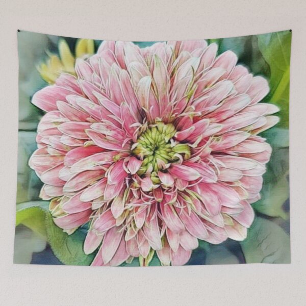 Item preview, Flor de zinnia designed and sold by kimcrunner.