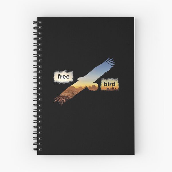 Item preview, Free Bird In Flight retro designed and sold by KerryABC.