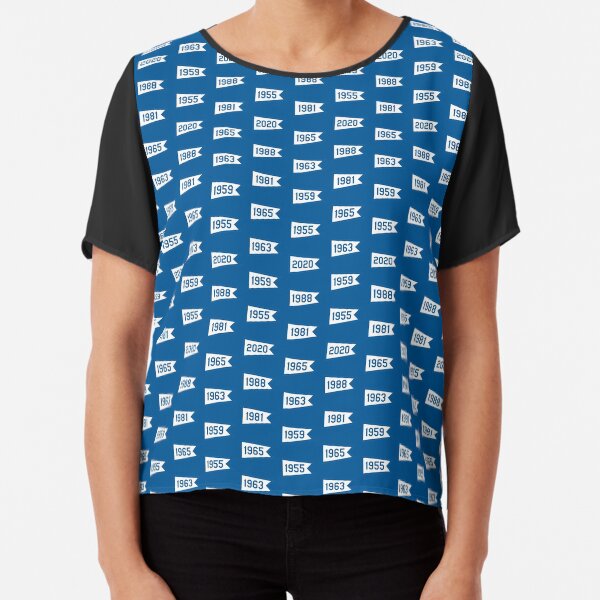 LA Pennants Chiffon Top