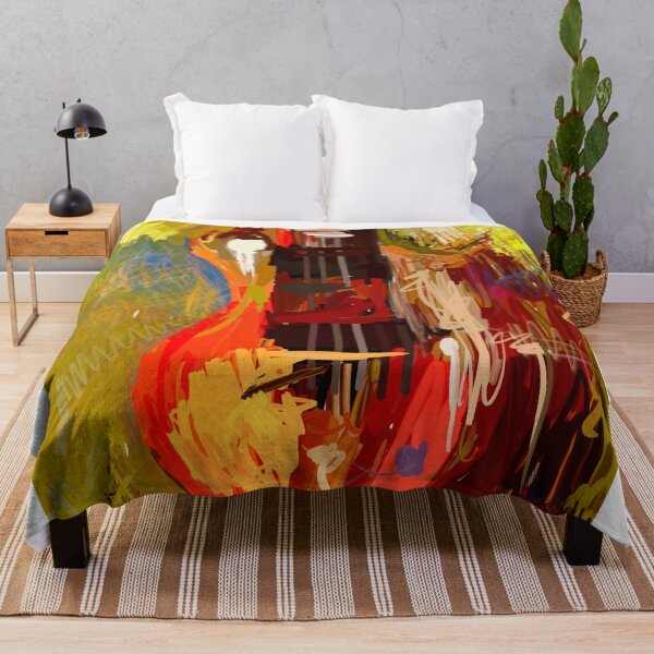 Item preview, musical instruments abstract painting | guitar abstract  colorful painting  designed and sold by KARTICK DUTTA.