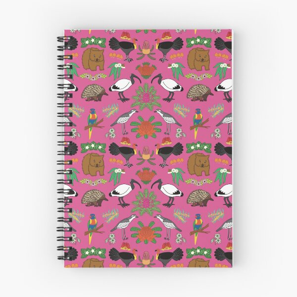 Item preview, Aussie Friends and Flowers, pink designed and sold by JesseIrwinArt.