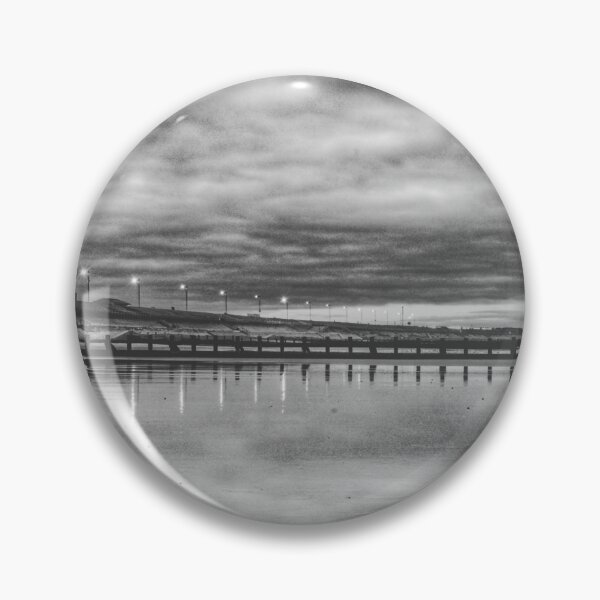Item preview, B&W beach promenade designed and sold by DaveEssonPhotos.