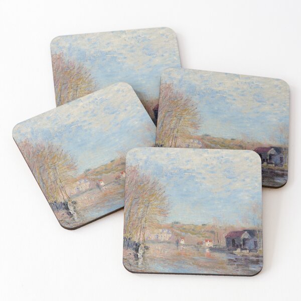 Item preview, High Waters at Moret-Sur-Loing - Alfred Sisley designed and sold by CJET.