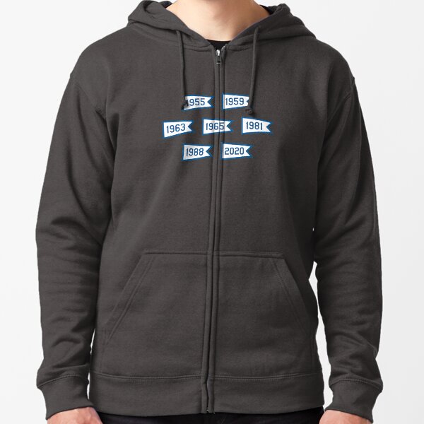 LA Pennants Zipped Hoodie
