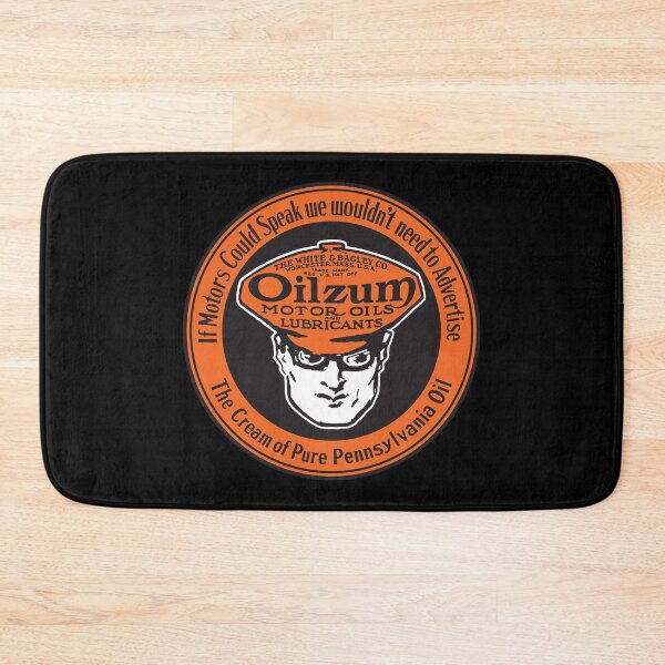 Item preview, "Oilzum" - Vintage Motor Oil Signage designed and sold by Vertigo Creative.