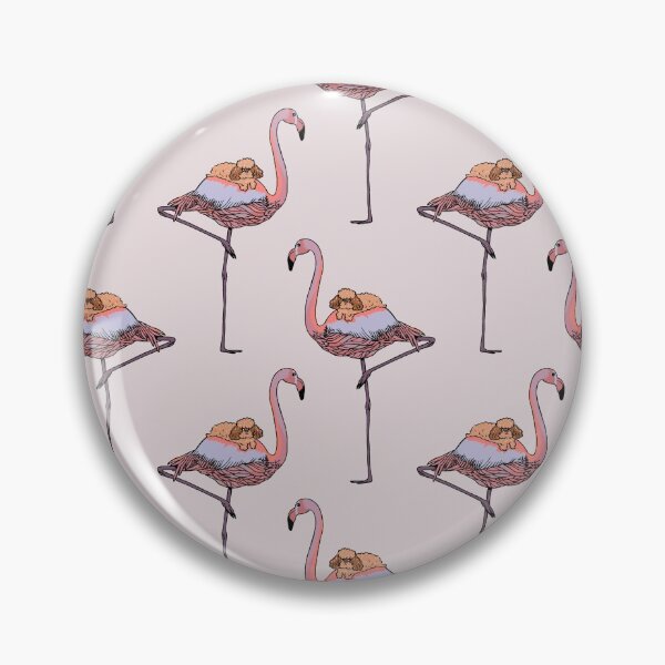 Item preview, Flamingo and Poodle designed and sold by Huebucket.