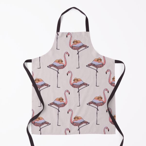 Item preview, Flamingo and Poodle designed and sold by Huebucket.