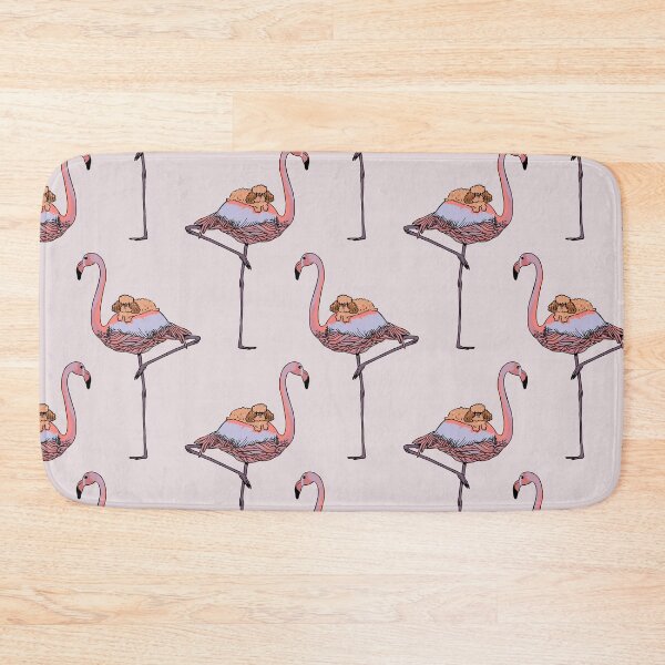 Item preview, Flamingo and Poodle designed and sold by Huebucket.