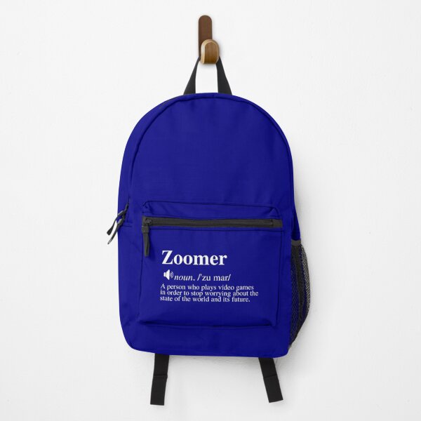 Item preview, Zoomer Definition #3 - A Gaming Distraction (Navy/Blue Background) designed and sold by mind-illusions.