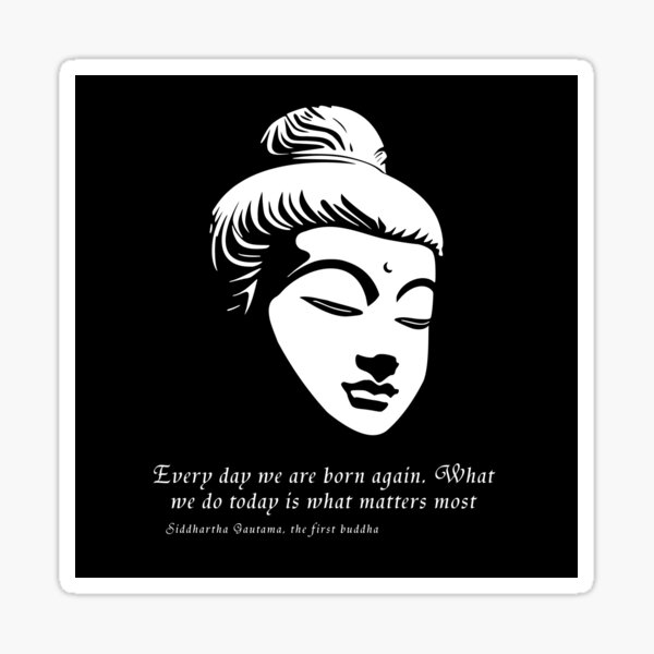 Buddha Inspiration Sticker