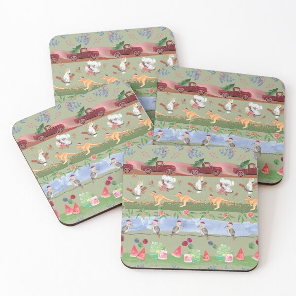 Item preview, Aussie Christmas Eucalypt designed and sold by Redhillcreative.
