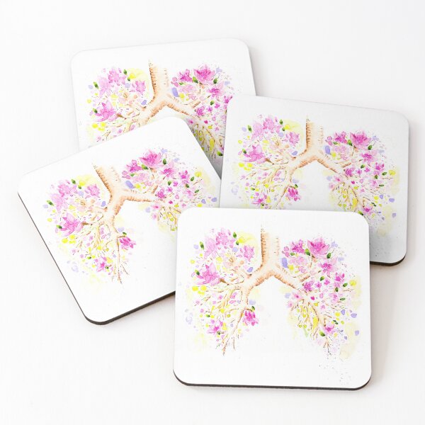 Item preview, Stylized picture or image of human lungs or flowering bronchial tree  designed and sold by Bellefotos.