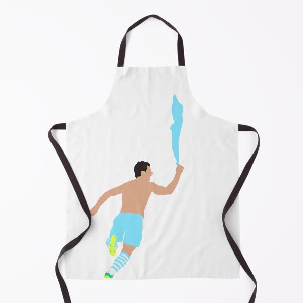 Item preview, Sergio Aguero Iconic Goal Celebration designed and sold by ImpresionPrint.
