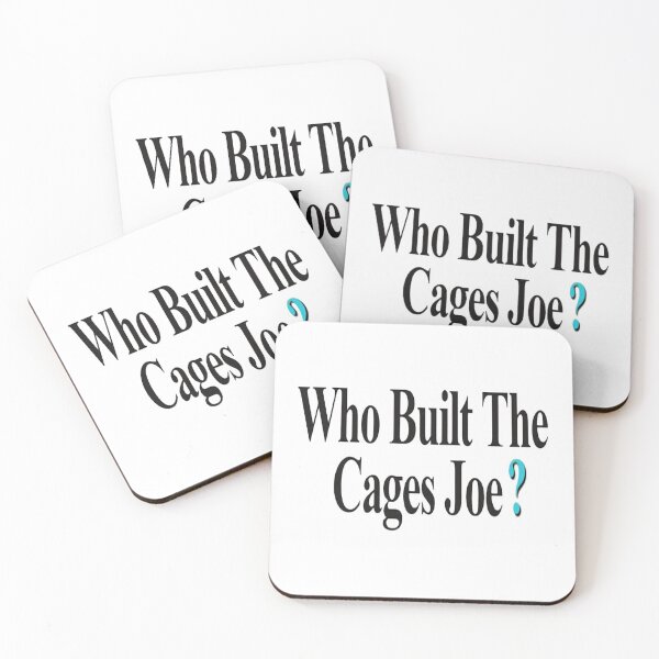 Item preview, Who Built The Cages Joe? designed and sold by NancyArtDesigns.