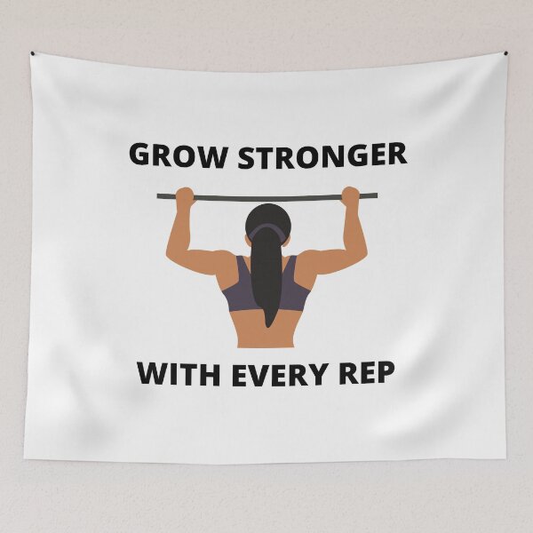 Item preview, Grow stronger with every rep designed and sold by DK-PODsolutions.