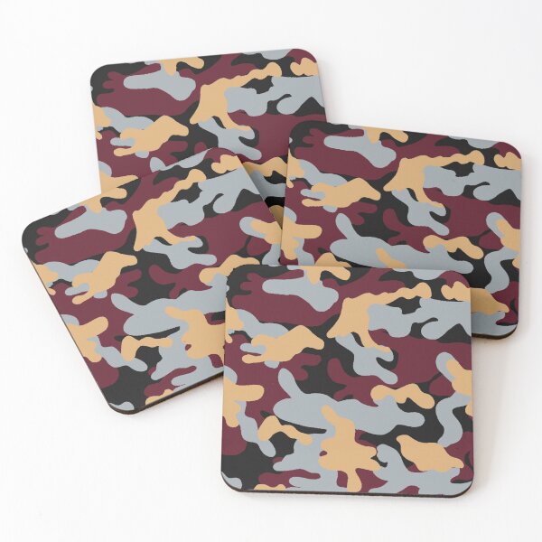 Item preview, Red Yellow Gray Black Camo designed and sold by OmegaOnyx.