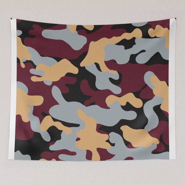 Item preview, Red Yellow Gray Black Camo designed and sold by OmegaOnyx.