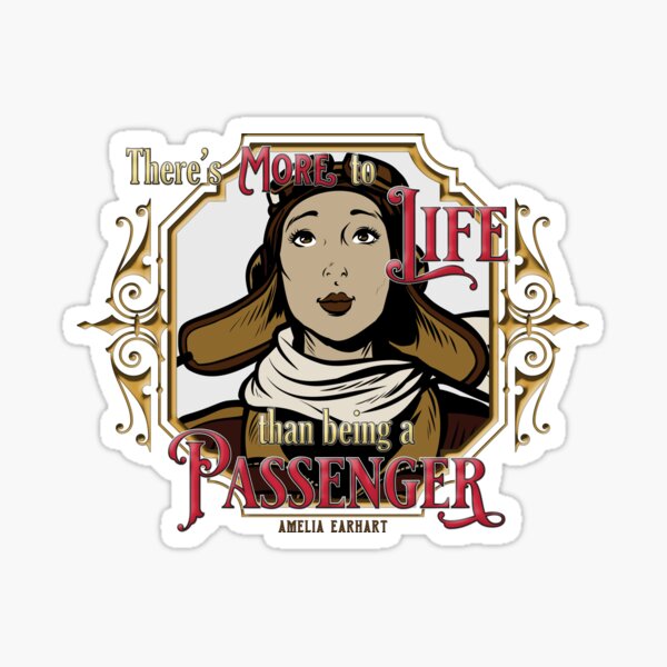 There's More To Life Than Being A Passenger Sticker