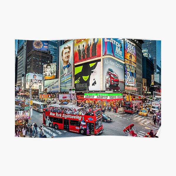 Times Square II widescreen Poster