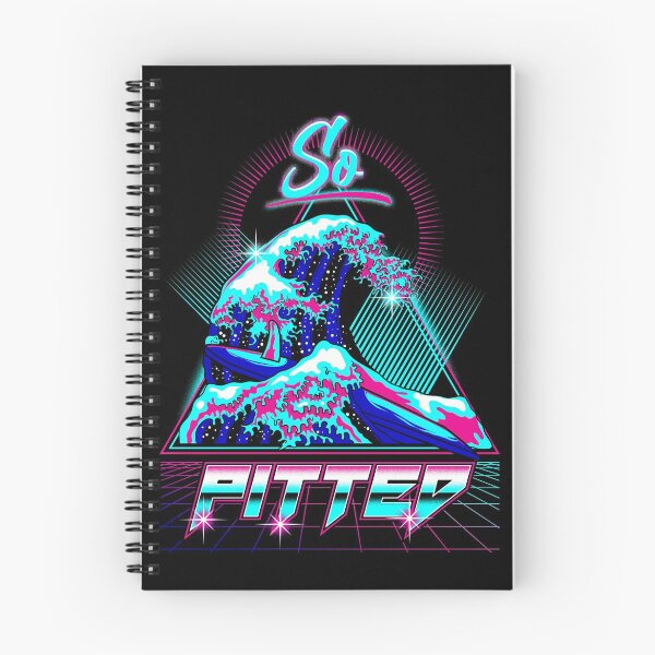 Item preview, Tan Pitted! Surf Style Vaporwave Synthwave Outrun Streetwear designed and sold by ROBO MEGA.