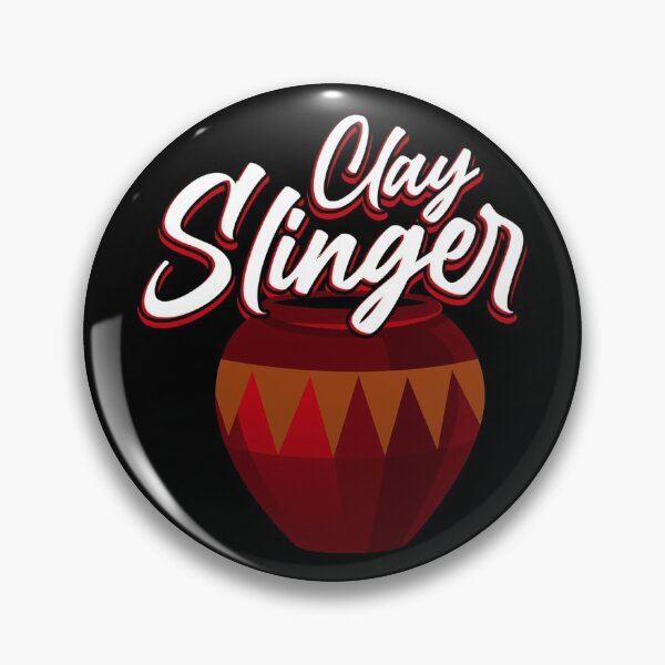 Item preview, Clay Slinger | Pottery Artist and Ceramics Artist designed and sold by Dancing Dolphin Crafts.
