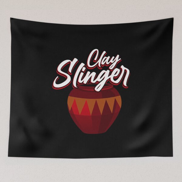 Item preview, Clay Slinger | Pottery Artist and Ceramics Artist designed and sold by Dancing Dolphin Crafts.