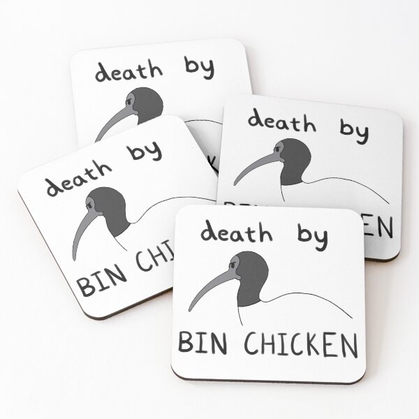 Item preview, death by bin chicken designed and sold by watergirlo.
