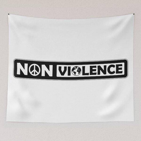Item preview, Non violence designed and sold by Beefytee.