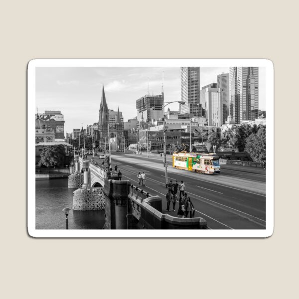 Colour Tram Magnet