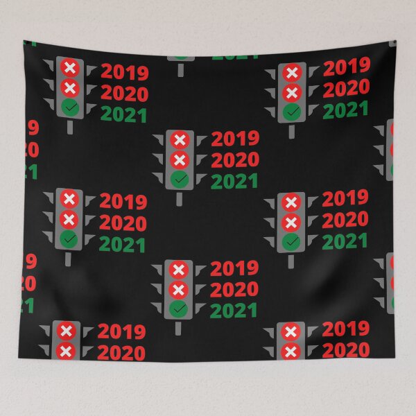 Item preview, Green light 2021 designed and sold by The Sober Art.