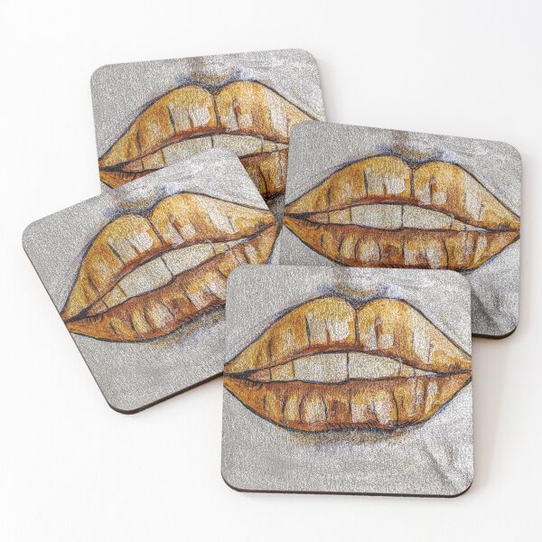 Item preview, Golden Yellow Lips designed and sold by MagicGnome47.