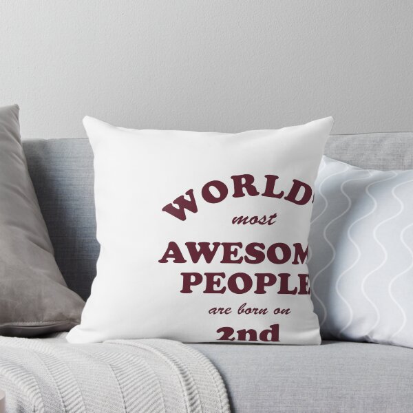 Item preview, Awesome People are born on 2nd of March designed and sold by beloknet.
