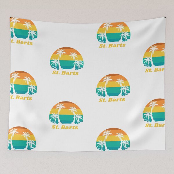 Item preview, St. Barts Vintage T-Shirt designed and sold by CaribbeanGearz.