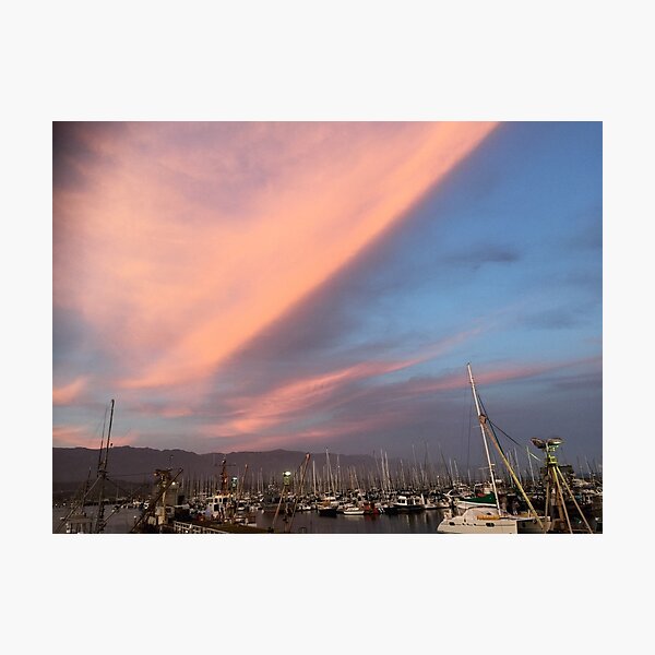 Item preview, Santa Barbara Harbor designed and sold by PaigeGodfrey.